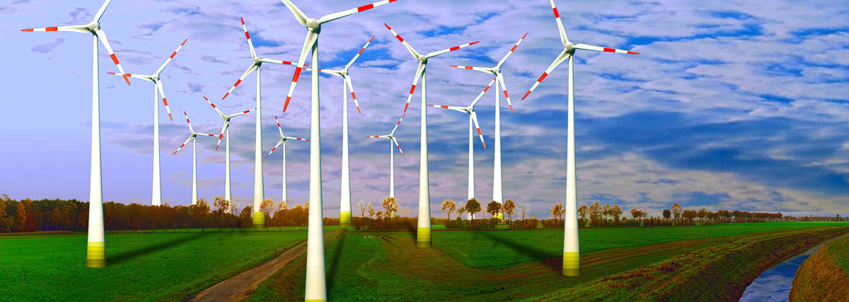 so könnte der Windpark in der Babbelage aussehen